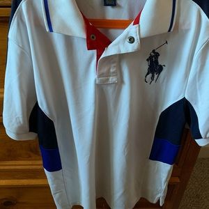 White Polo Collared Shirt